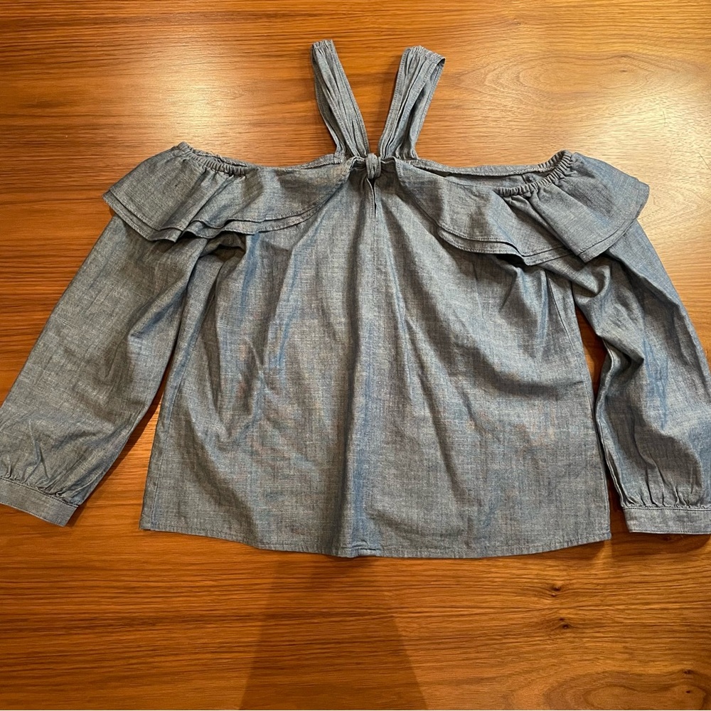 J. Crew Denim top